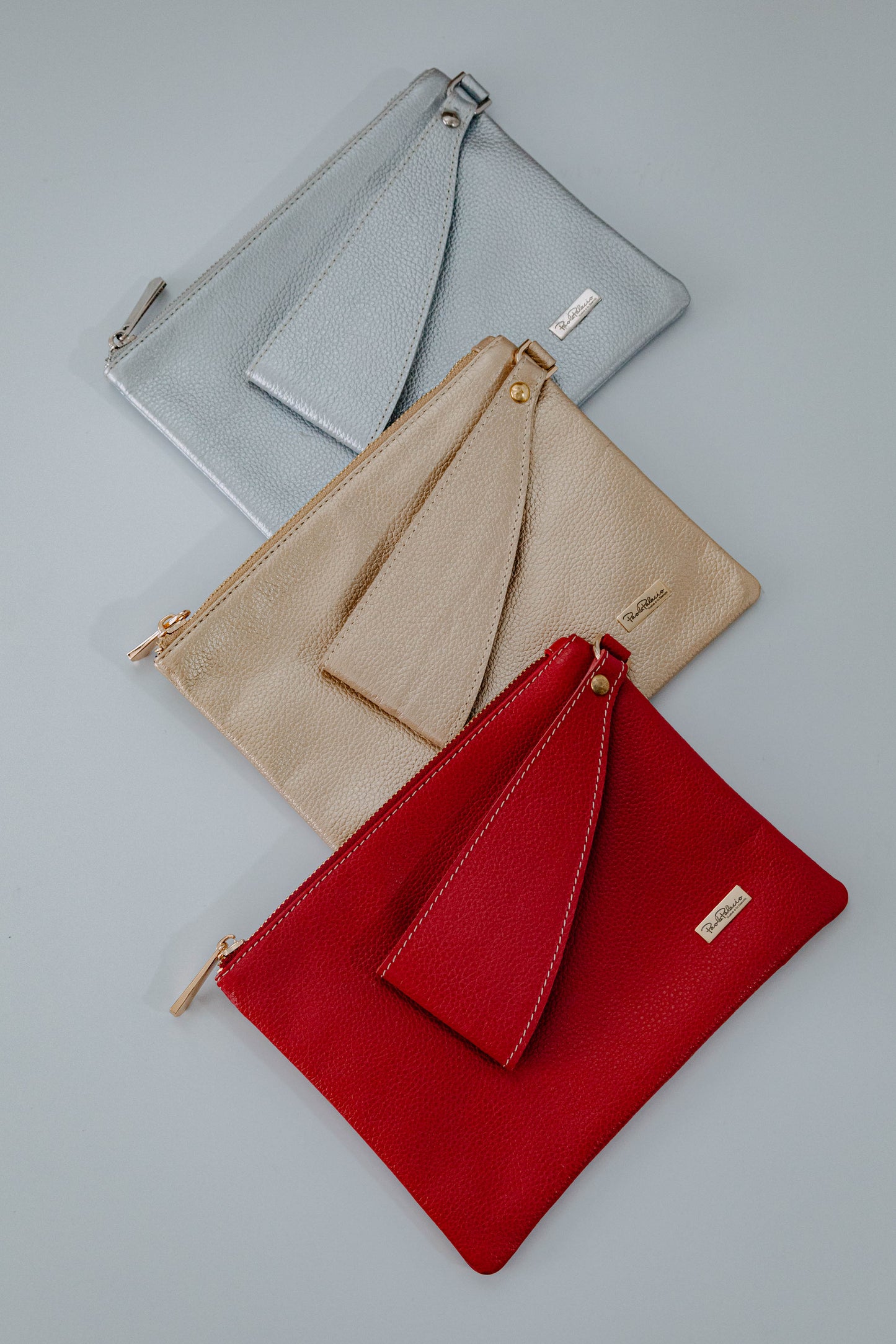 Sobre Ginebra cuero rojo