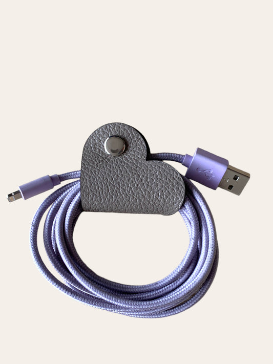 Ata cables cuero taupe