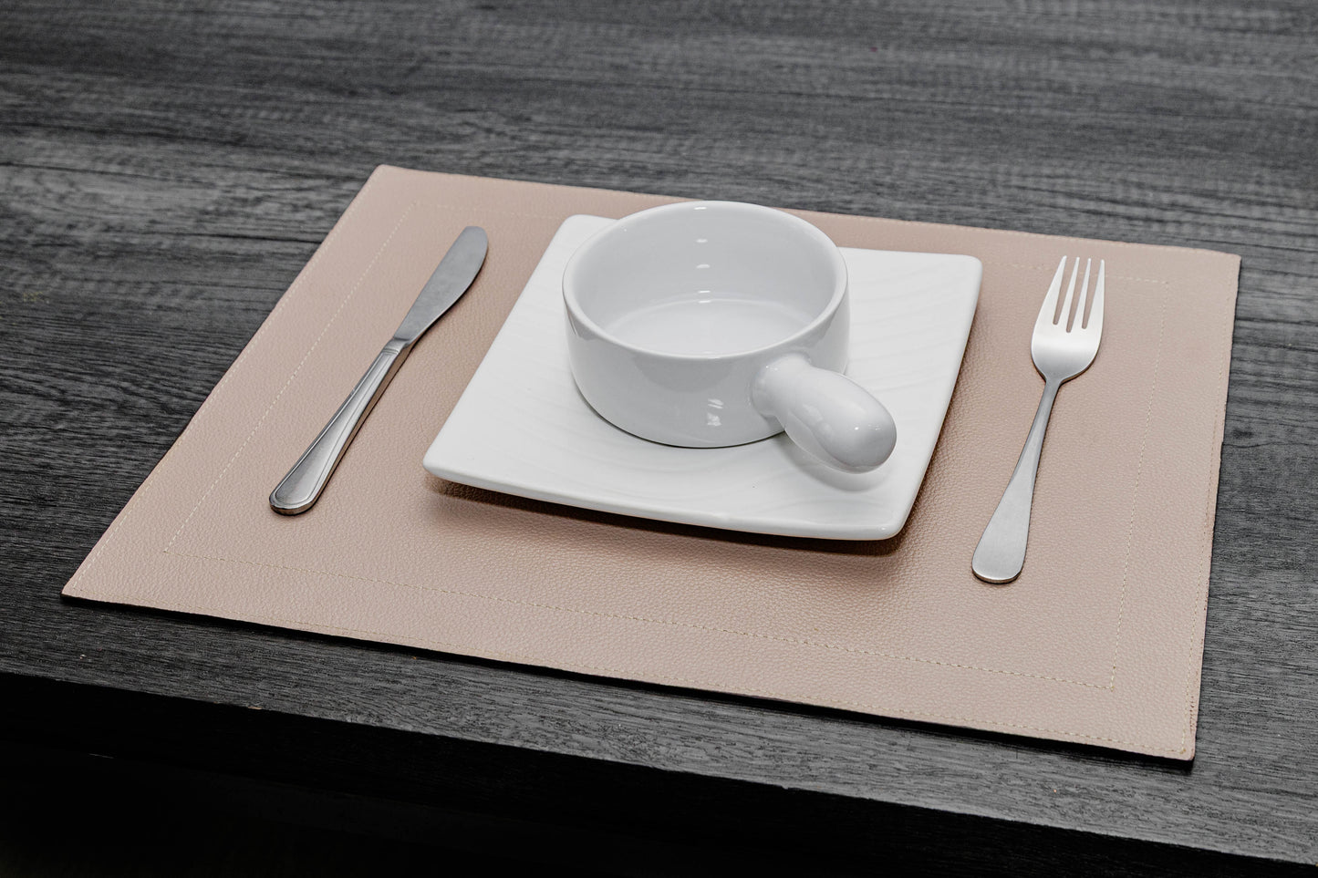 Individual cuero doblefaz