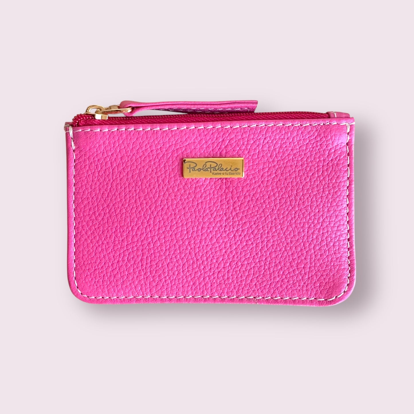 Monedero rectangular fuscia